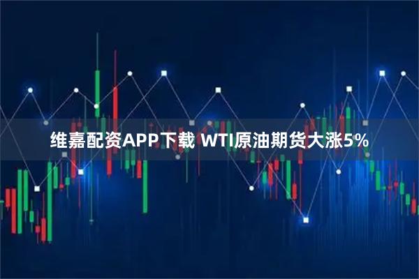 维嘉配资APP下载 WTI原油期货大涨5%