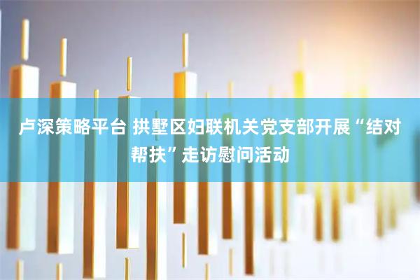 卢深策略平台 拱墅区妇联机关党支部开展“结对帮扶”走访慰问活动